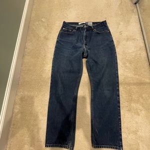 Original Fit Gap heavier Jeans size 12 Ankle dark blue